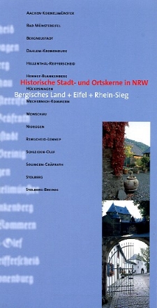 Reiseführer NRW: Historische
                   Stadt- und Ortskerne (bisherige Ausgabe)